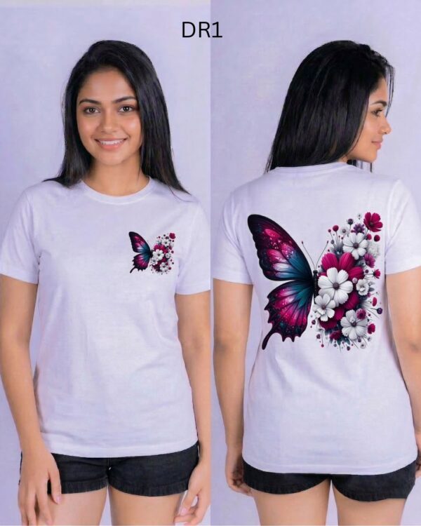 Women T Shirt Printed- Regular Size