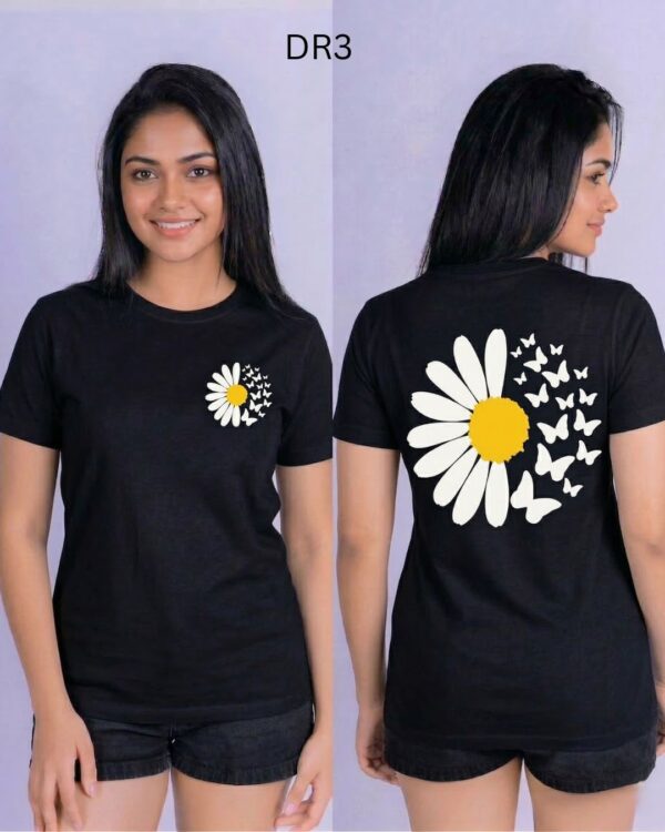 Women T Shirt Printed- Regular Size