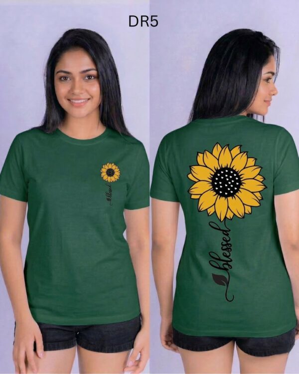 Women T Shirt Printed- Regular Size