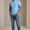 Regular Size Plain T Shirt-Male