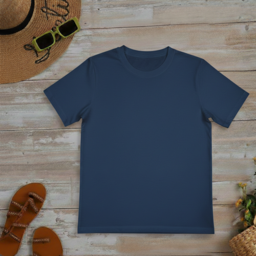 Regular Size Plain T Shirt-Unisex