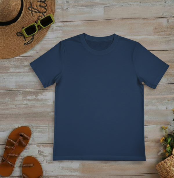 Regular Size Plain T Shirt-Unisex