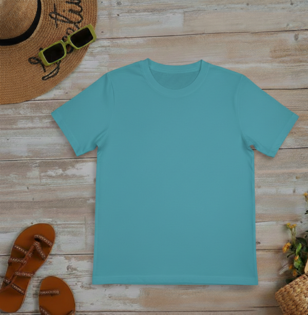 Regular Size Plain T Shirt-Unisex