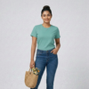 Regular Size Plain T Shirt-Ladies
