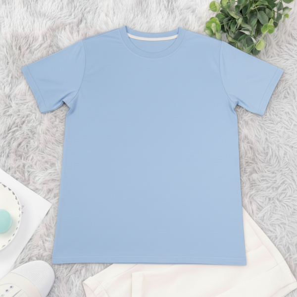 Regular Size Plain T Shirt-Ladies