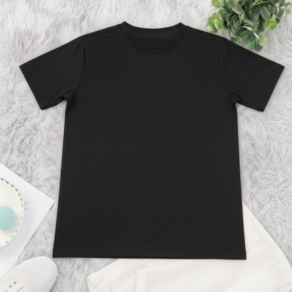 Regular Size Plain T Shirt-Ladies