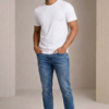 Regular Size Plain T Shirt-Male