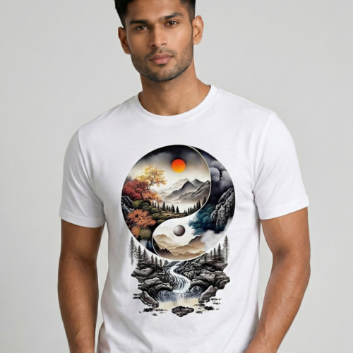 Men's T Shirt Printed- Regular Size