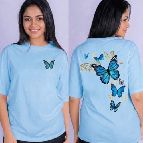 Women T Shirt Printed- Oversized