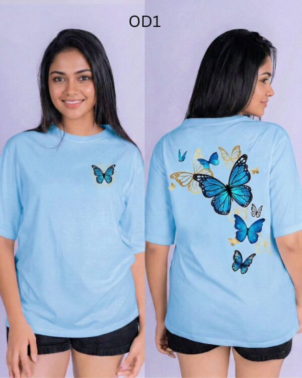 Women T Shirt Printed- Oversized