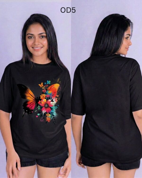 Women T Shirt Printed- Oversized