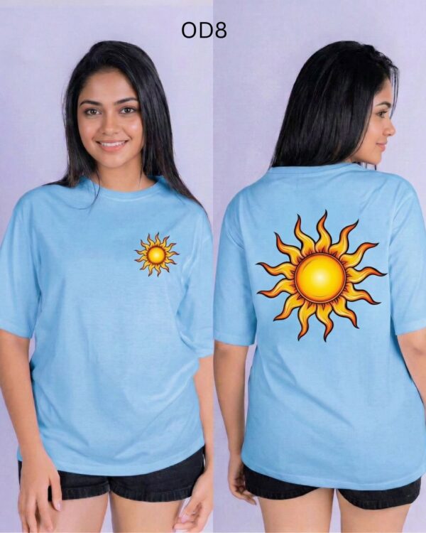 Women T Shirt Printed- Oversized