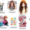 Girls T shirt (printed)