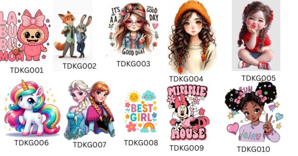 Girls T shirt (printed)