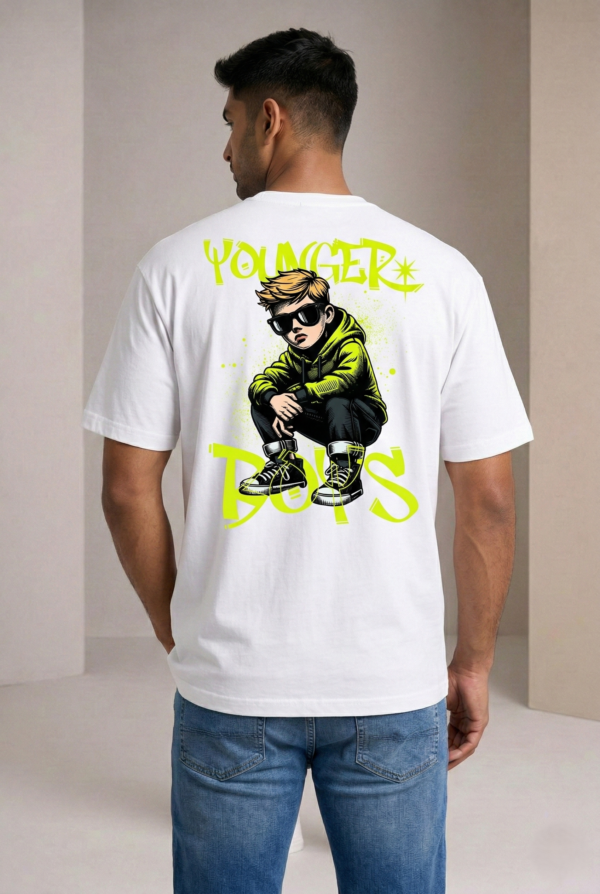 Oversized Printed T Shirt-For Men's