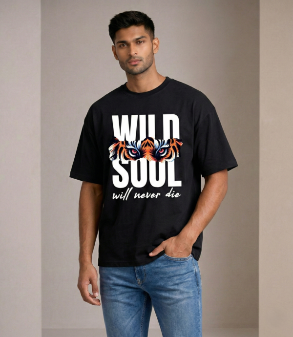 Oversized Printed T Shirt-For Men's